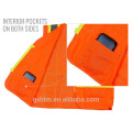 China Wholesale Classe Industrial 2 Equipamentos de Segurança de Alta Visibilidade Trabalhando Reflective Vest Oi Vis Rescue Vest Amarelo Laranja